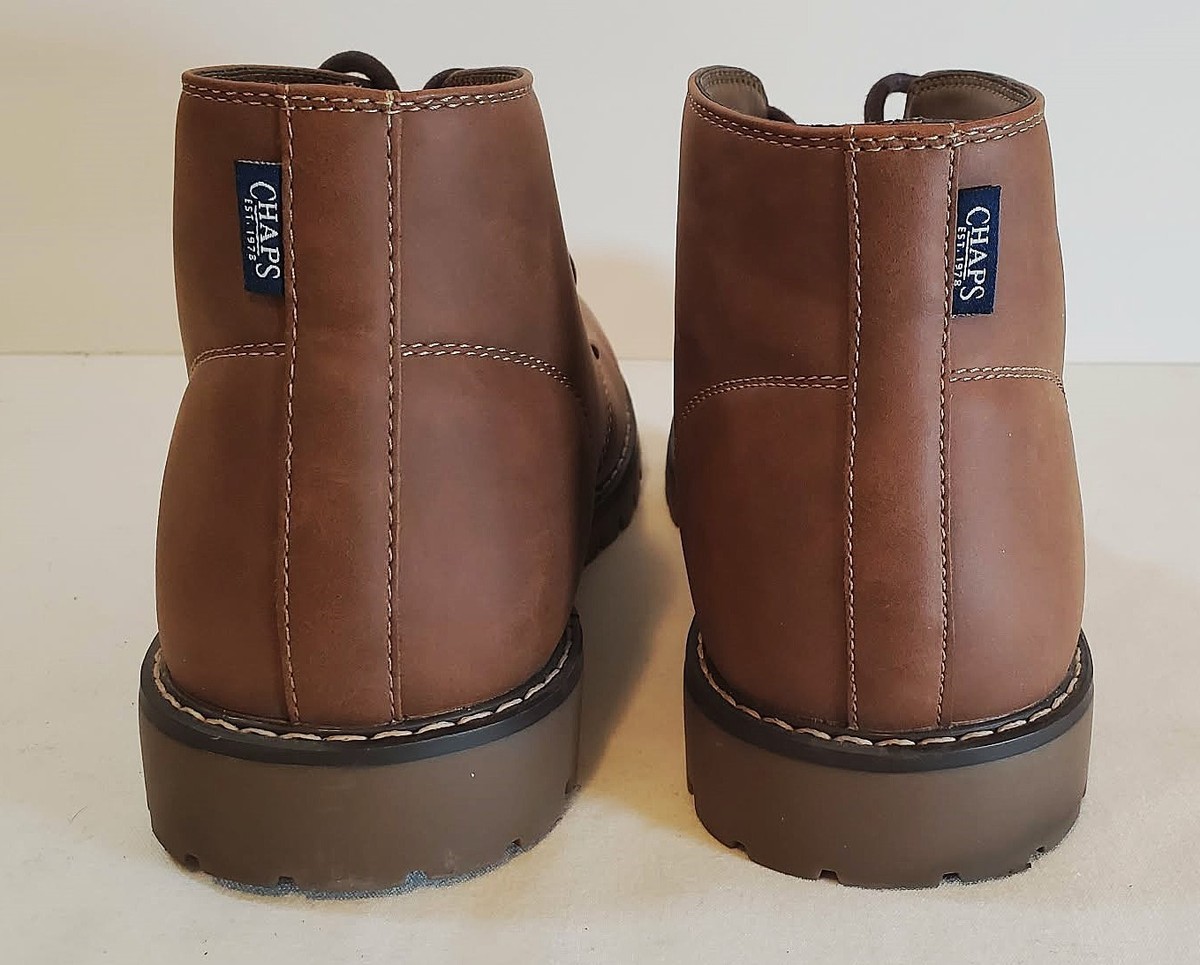 Size: 10 . Chukka Boots w/ Memory Foam . Chaps . New in Box Chap main image 3
