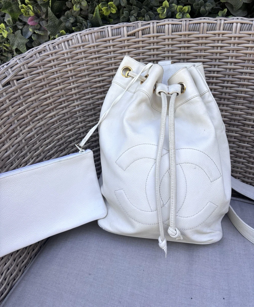 CHANEL Backpack White Bags & Handbags for Women for sale | eBay