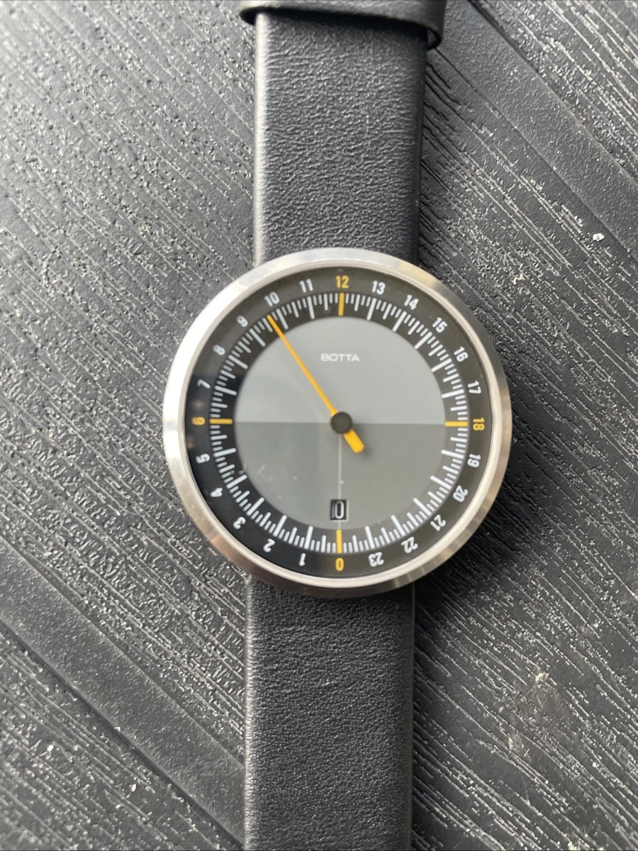 Botta-Design UNO Titano – Orologio Da Polso Con Una Sola Lancetta – Cassa In Titanio, Vetro Zaffiro, Movimento Svizzero – Design Minimalista Tedesco - 4