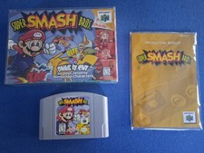 Super Smash Bros (Nintendo 64) Tested/Works Authentic CIB Complete