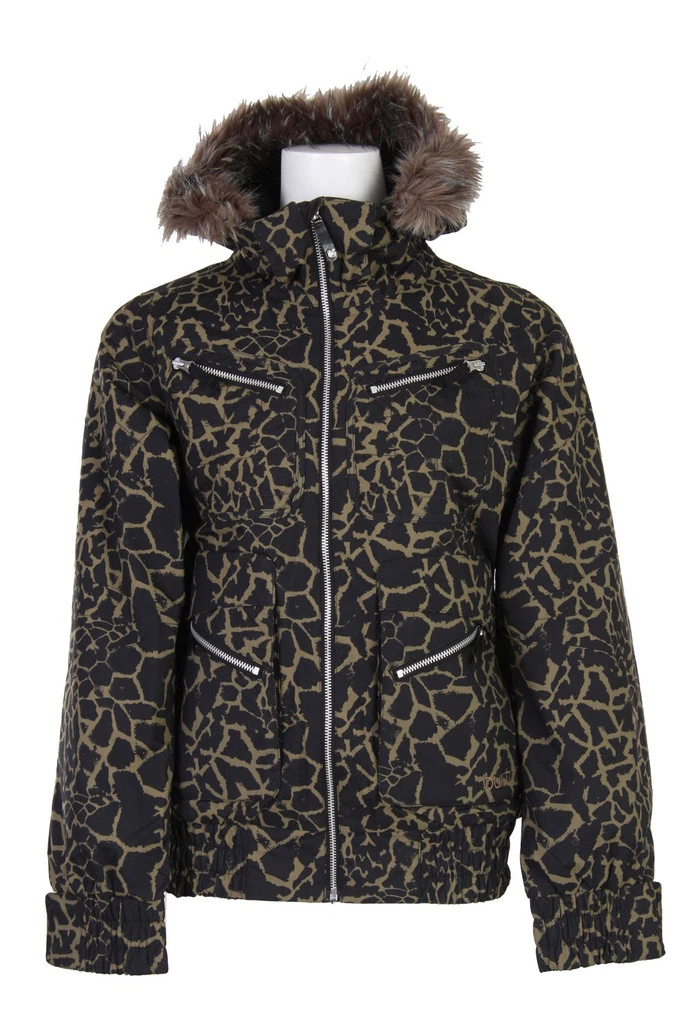 BURTON Women's LUSH Snow Jacket - SAFARI CHIC CAPERS - Medium - NWT - LAST ONE!