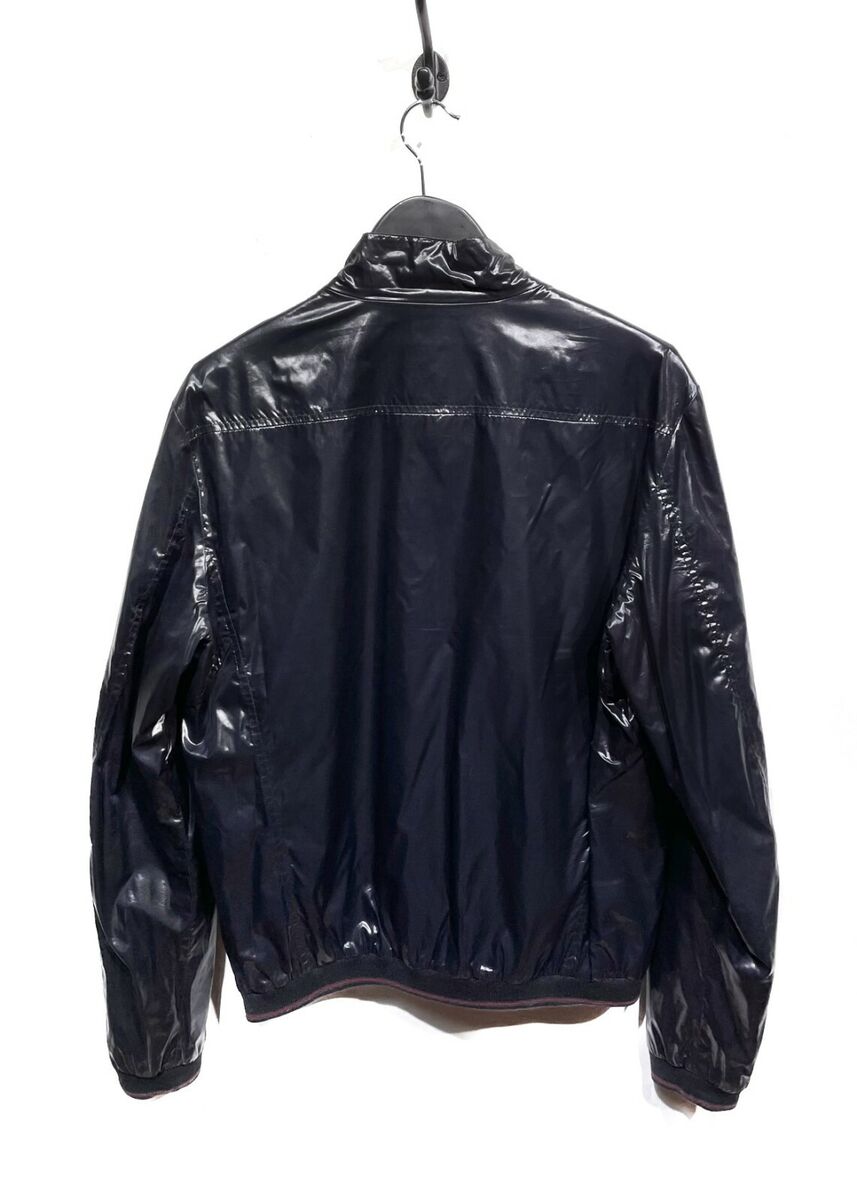 Gucci Black Shiny Nylon Bomber Jacket | eBay Gucci Black Shiny Nylon Bomber Jacket | eBay