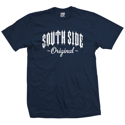 Youth South Side Original Outlaw T-Shirt Born Raised in Southside Boys Kids Tee - Picture 7 of 52