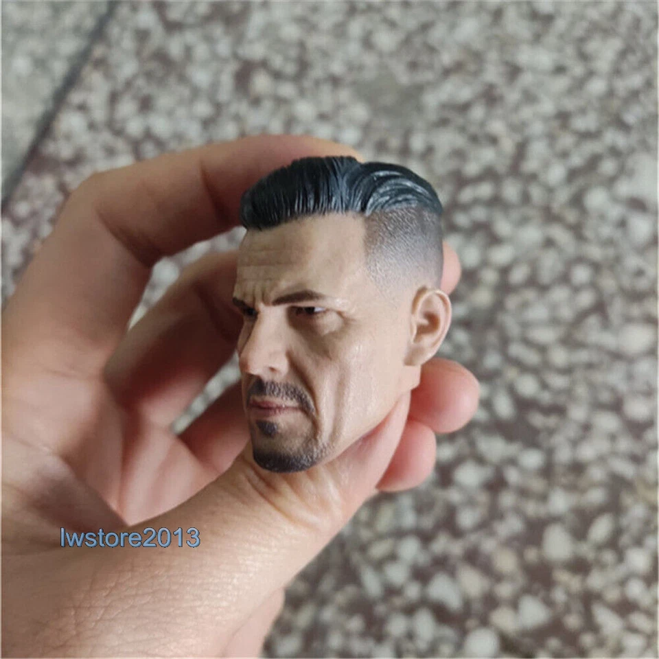 1:6 heroes Cable Josh James Brolin Head Sculpt For 12" Male Action Figure Body - Image 4 of 4