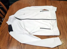 Equiline, New, Calantec Full Zip Tech Sweatshirt coat jacket white ladies XXL