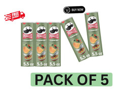 Pringles 7-Layer Dip Flavor Crisps 5.5 oz  Bold Taste  Lunch Snack  Ship Fast