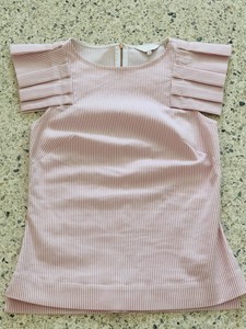 ted baker pink ruffle top