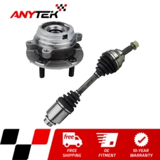 Front RIGHT CV Axle Shaft + Wheel Hub Bearing for 2003-2006 2007 Nissan Murano