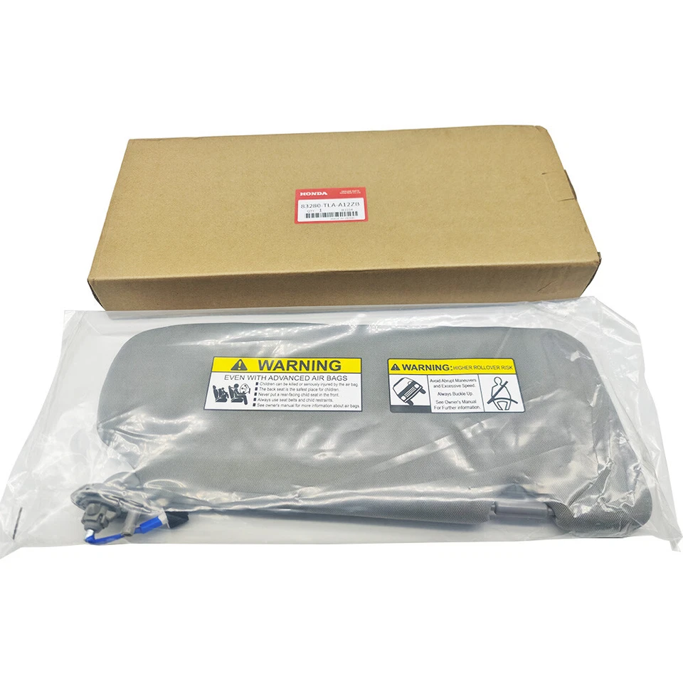 Sun Visor Gray W/Mirror Left Driver 83280-TLA-A12ZB For 2017-22 Honda CR-V Foto 4 de 4