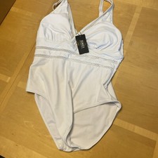 Daci Swimsuit White One Piece 16w Swimming Women  s