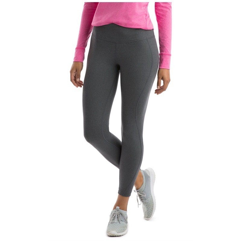 Vineyard Vines Solid Heather Performance Leggings… - image 1