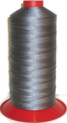 AMANN SERAFIL THREAD, GREY, 8, 500g POLYESTER SEWING thread, ART 0097