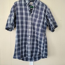 Jos. A. Bank Joe's Casual Button Up Dress Shirt Size M 100 Cotton Made in USA