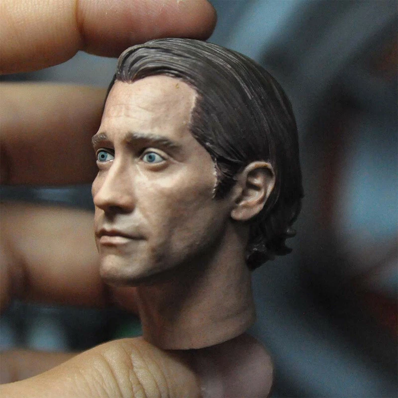 Delicada pintura escala 1/6 Nightcrawler Jake Gyllenhaal cabeza esculpida ajuste figura 12" Foto 3 de 3