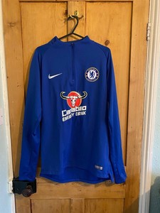 Official Chelsea FC 2018/19 blue long-sleeved training top. Size M. | eBay