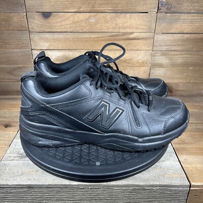 New Balance Mens Size 11 D 608 Black MX608AB5 Lace Up Comfort Slip