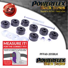 Powerflex Black Front Arb Außen Halterung für Renault Twingo II (07-14)