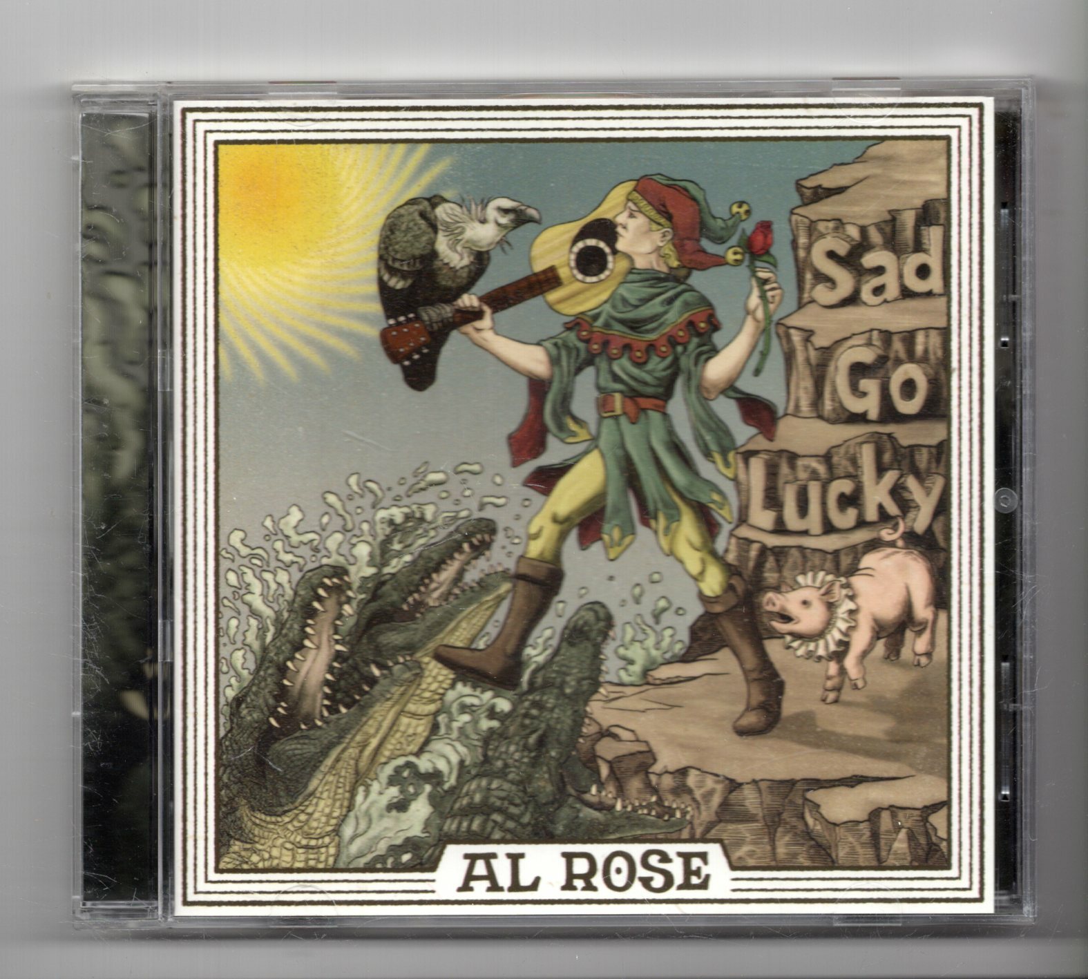 (JP599) Al Rose, Sad Go Lucky - 2012 CD