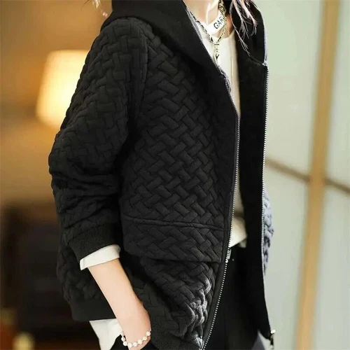 Casual Women's Jacket New Autumn and Winter Outerwear Outerwear - Picture 26 of 27