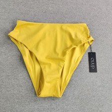 NWT Cuup Size 7 Bamboo The Highwaist Swim Bottoms UPF 50 Protection