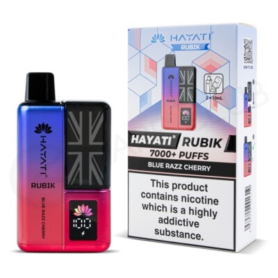 hayati rubik disposable vape kit Hayati Rubik 7000 Puffs Vape Kit 20mg 850mAh - prefilled device POD KIT TPD  2025