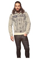 Brave Soul Duran Acid Wash Denim Jacket - Size Sml-xl Brave Soul Duran Acid Wash Denim Jacket - Size Sml-xl