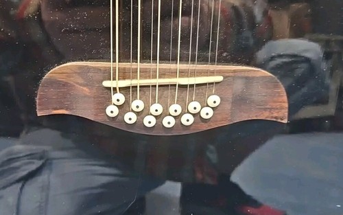Oscar Schmidt OD312CEB 12-String Dreadnought Acoustic Electric Guitar + Case - Picture 13 of 19