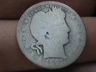 1897 P Silver Barber Quarter 25C- Lowball, Heavily Worn, PO1 Candidate?