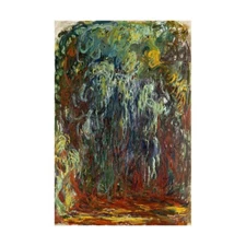 Claude Monet - Weeping Willow, Giverny Hand-painted Oil Painting Wall Art