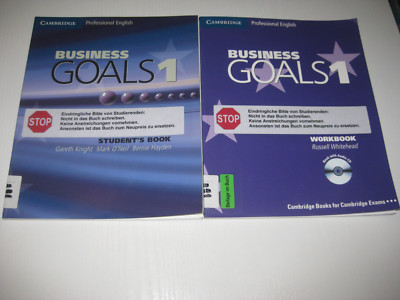 Business Goals 1 Student's Book + Workbook von Gareth Knight....