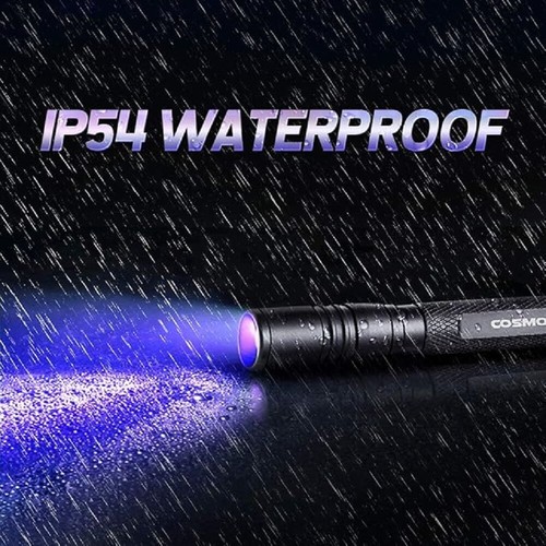 395nm UV Pen Flashlight and LED Pen Flashlight combo, IPX4 Waterproof - Picture 7 of 7