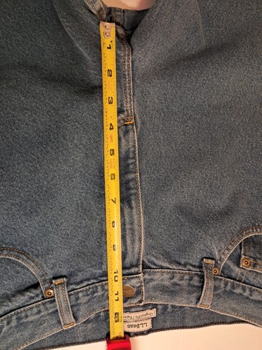 LL Bean Jeans Women's 14 Original Fit Relaxed Blue Denim 100% Cotton - Picture 21 of 22