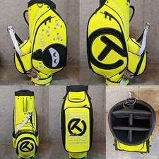 SCOTTY CAMERON CT TOUR EDDIE MAME STAFF BAG JAPAN LIME GREEN GOLF Circle T New