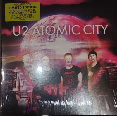  U2 Atomic City Phosphorescent Neu, Verpackt.