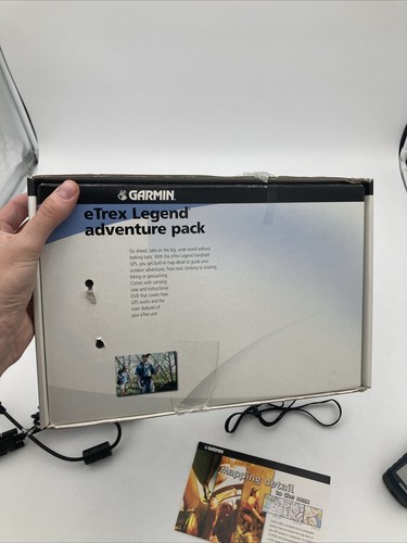 Garmin eTrex Legend GPS Handheld Personal Navigator w DVD Manuals & Cable Bundle - Picture 13 of 14