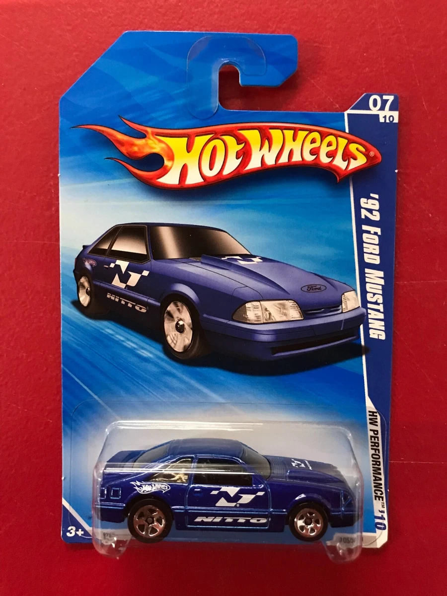 Hot Wheels 92 Ford Mustang HW Performance 10 2009 eBay