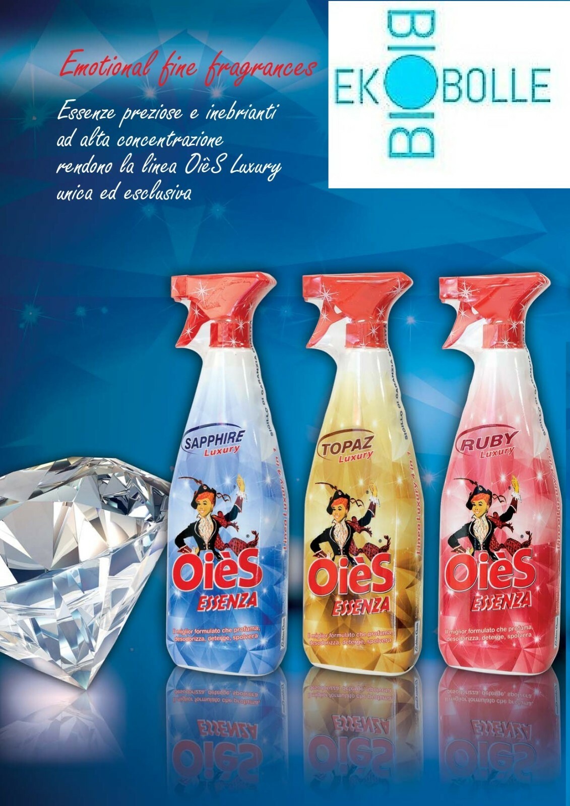 OLE OIES Essenza Luxury 12 Flaconi 750ml | Offerta Ingrosso Misti