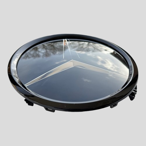 Mercedes Front Grill Badge Mirror Gloss Black A1648880411 Fit W204 W245 - Picture 6 of 6