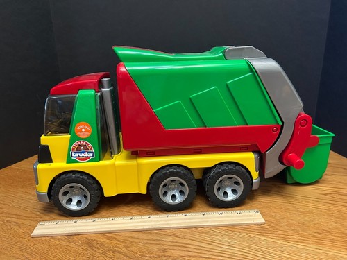 ✰ BRUDER ROADMAX ✰ TRASH TRUCK with BIN/DUMPSTER/SKIP!!! ✰ EXCELLENT  ✰ - Picture 2 of 4