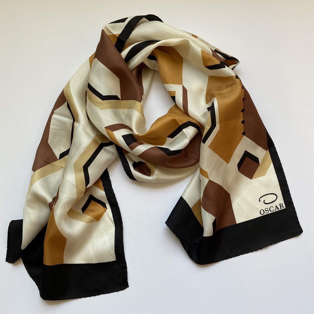 Vintage Oscar De La Renta Silk Scarf | eBay Vintage Oscar De La Renta Silk Scarf | eBay