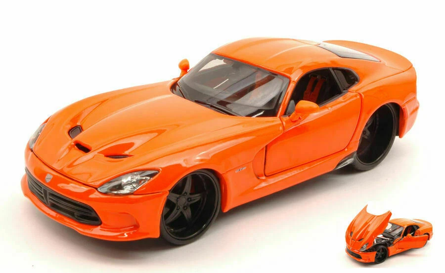 DODGE VIPER GTS SRT 2013 ORANGE 1:24 TUNING MAISTO SCALA MODEL - Immagine 2 di 2