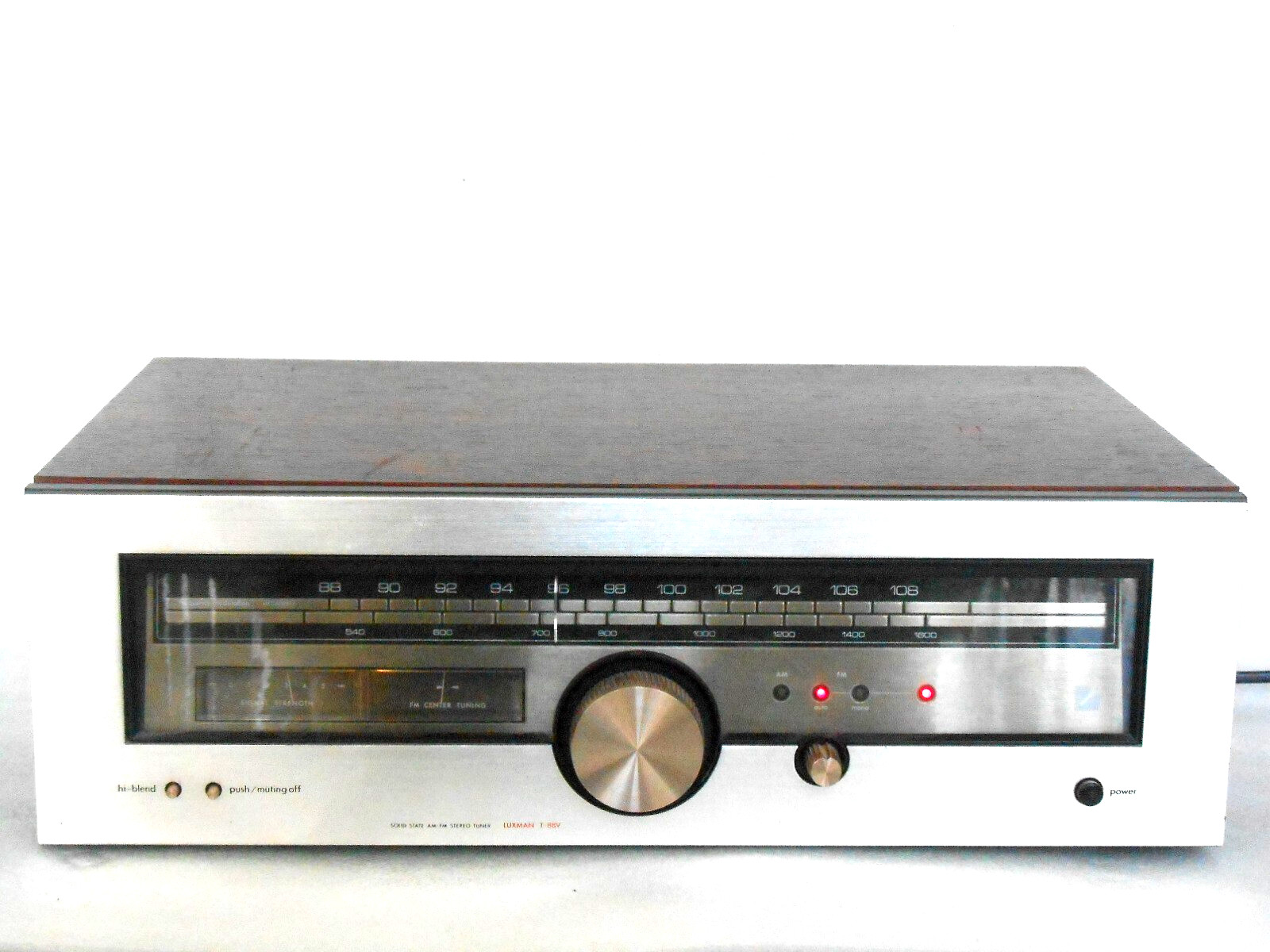 Luxman T-88V vintage audio equipment - eBay listing photo 2