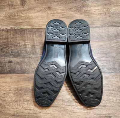 Stacy Adams Neville Moc-Toe Slip-On Memory Foam Loafers Navy  display picture 3