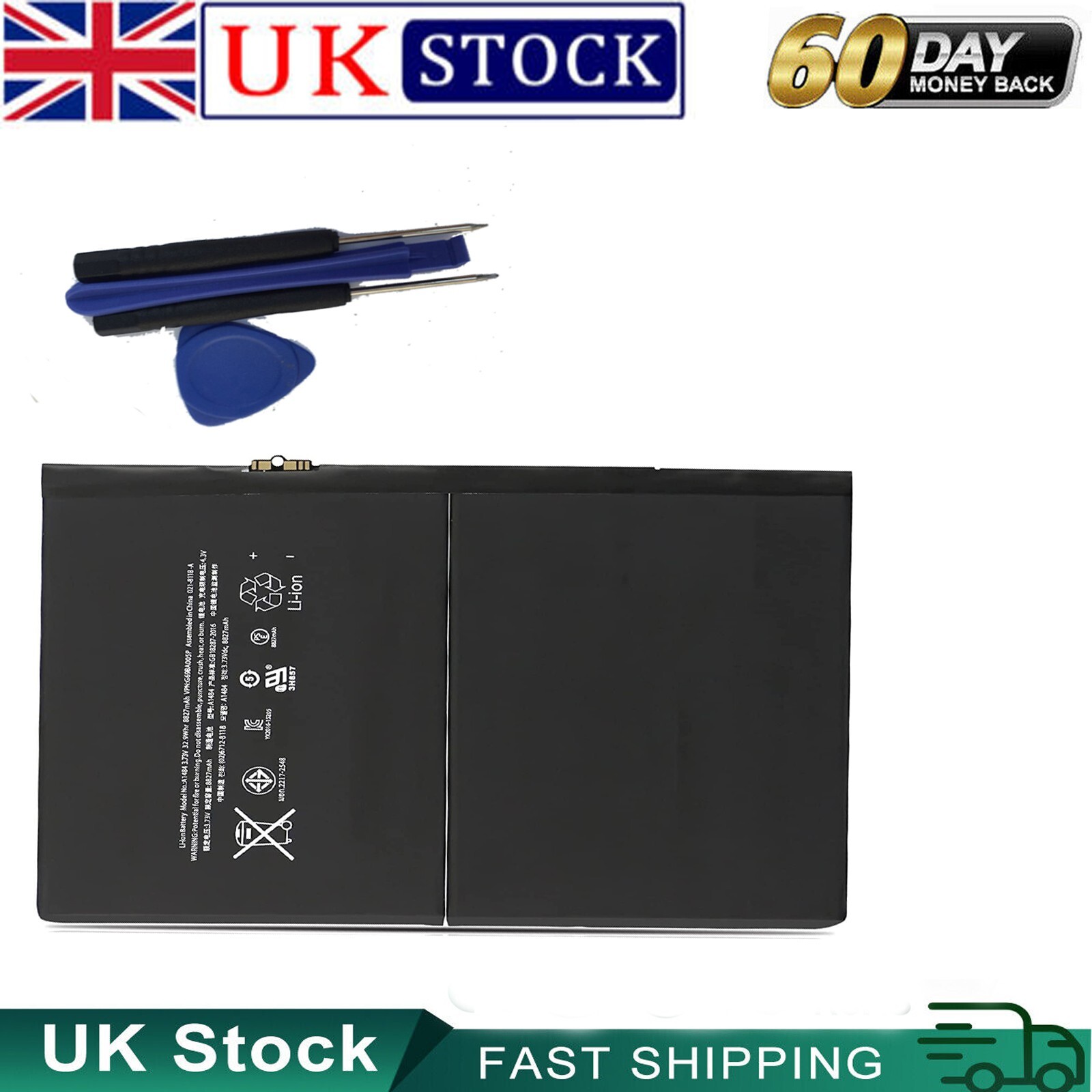 A1484 Battery Replacement for iPad Air 1, iPad 5th 6th 7th 8th - 5 6 7 Battery