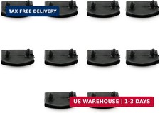 10Pcs Replacement Bed Slat Holders Kits Bundles Plastic White End Caps Holders,