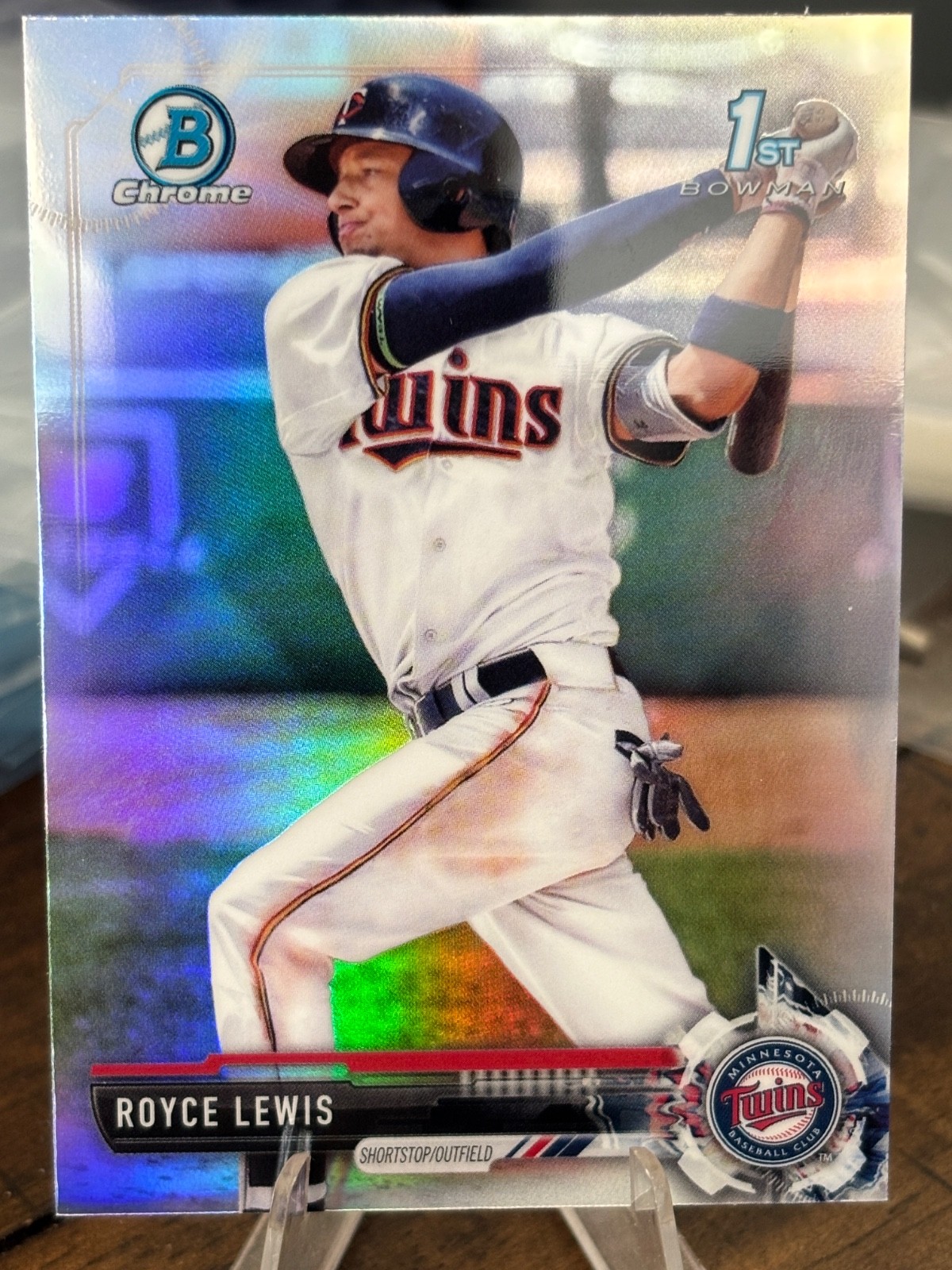 2017 Bowman Chrome Draft Refractors #BDC1 Royce Lewis