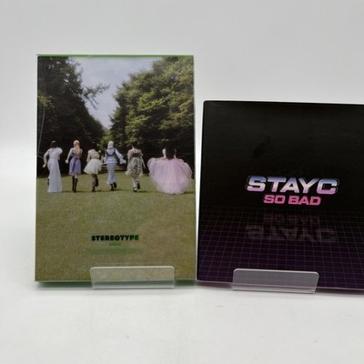 Stayc Kpop Album Lot Stereotype/ So Bad Photobook CD Bundle **NO PHOTOCARDS**