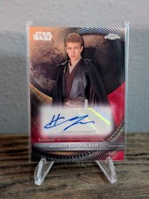2025 Topps Chrome Star Wars Anakin Skywalker Tatooine /5 Auto Hayden Christensen