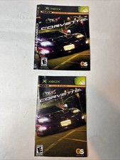 Corvette Microsoft Xbox Manual Cover Artwork Only No Game