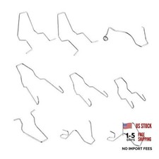 9PCS Car Headlight Retaining Clip with 9 Size,H1 H3 H4 H7 Headlight Bulb